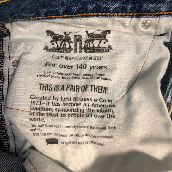 Levi's 505 Regular fit jeans - size 36 - Picture 5 of 8